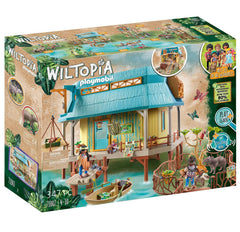 Playmobil Wiltopia Animal Care Station exam table for gentle animal checkups