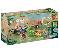 Playmobil Wiltopia Animal Rescue Quad is ready for imaginative rescue missions.