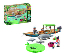 Playmobil Wiltopia first aid kit; realistic rescue prep on board