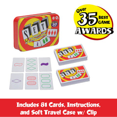 PlayMonster card detail showing color shape number and shading clarity