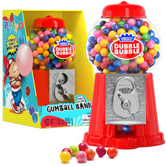 Close-up of colorful gum balls showcasing fruity flavors