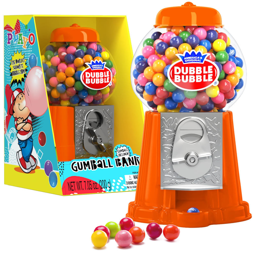 Playo gumball machine as festive party decor for holidays