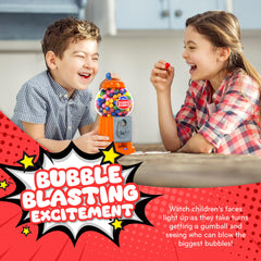 Playo gumball machine highlights savings feature with coins