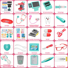 PlayRepublic Doctor Kit stethoscope with light and sound sparks imaginative play.