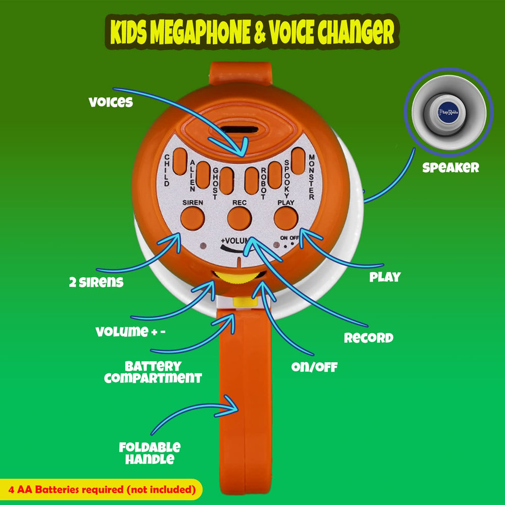 PlayRoute Megaphone recording and replay feature in action.