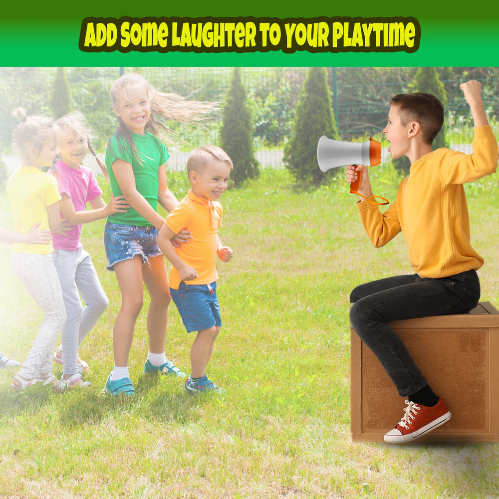 PlayRoute Megaphone with two sirens for extra play effects.