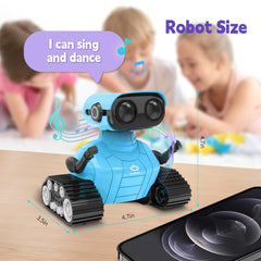 Playsheek Robot box packaging displaying contents for gifting.