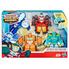 Playskool Heroes Transformers Rescue Bots Academy Whirl robot figure ready for training missions
