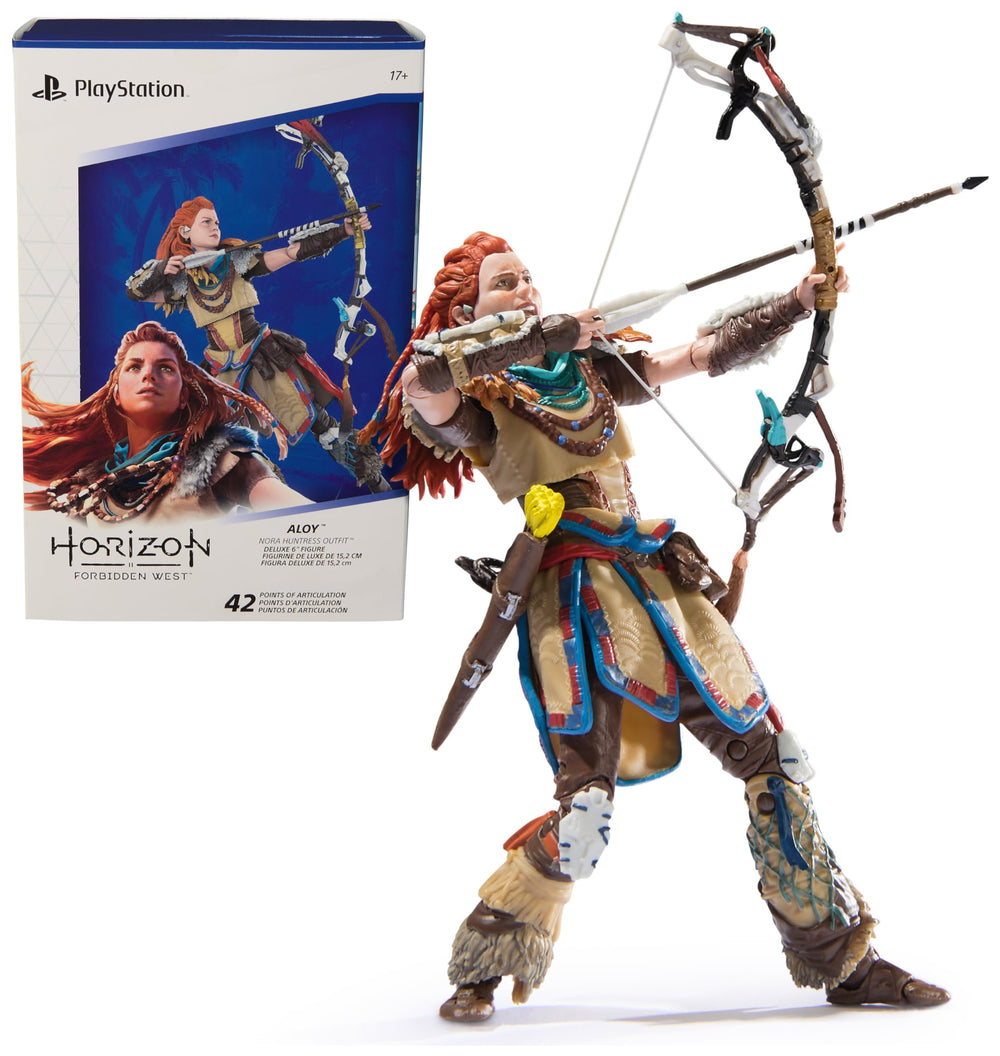 PlayStation Horizon Forbidden West Aloy deluxe 6-inch figure with premium finish for collectors.