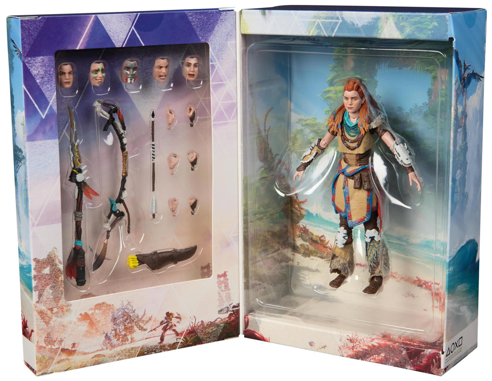 Deluxe display box for Horizon Forbidden West Aloy figure.