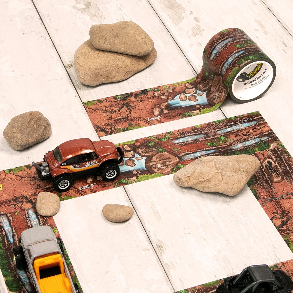 PlayTape Dirt Road easy tear and reposition for quick layouts