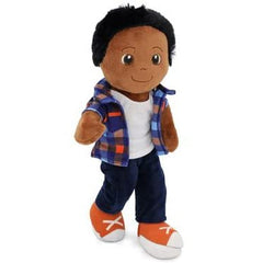 Playtime by Eimmie Charlie doll side view, perfect for on-the-go hugs and playtime.