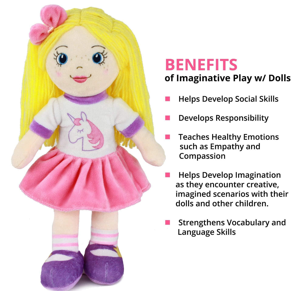 Playtime by Eimmie gift-ready-doll ideal for birthdays and baby showers.