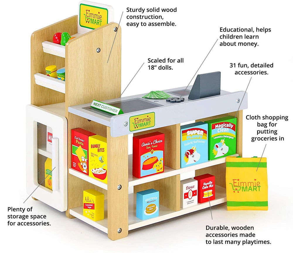 Playtime by Eimmie play money bundle supports early financial play skills