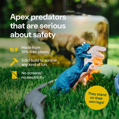 PLAYVIBE Tyrannosaurus figure ready for action-packed dinosaur stories