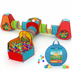 Playz 7pc kids play tent with ball pit for imaginative indoor fun.