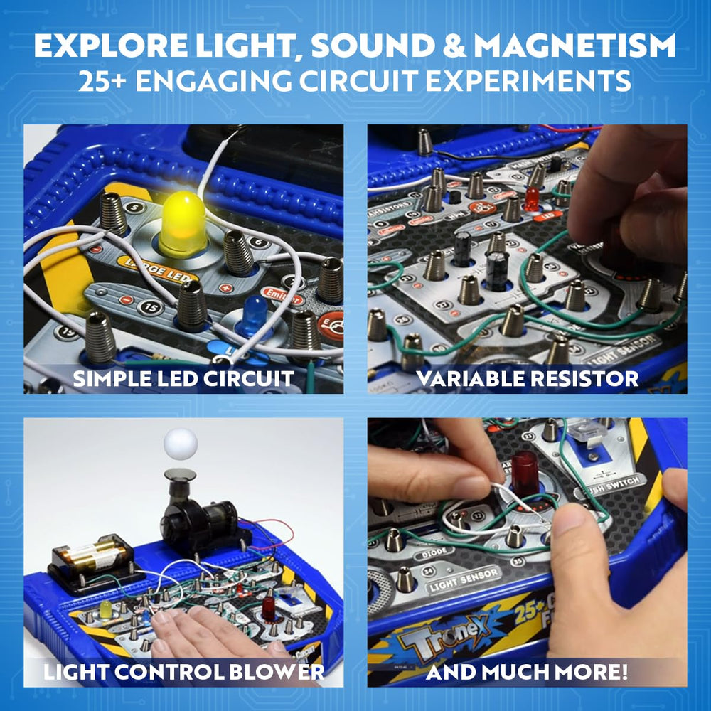 Playz STEM kit supports hands-on learning with real-world circuit concepts