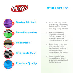 Playz easy-assembly design speeds up start of playtime.