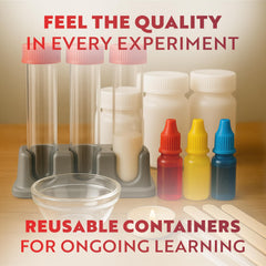 Playz Extreme Chemistry Set gift-ready packaging makes science a thoughtful present
