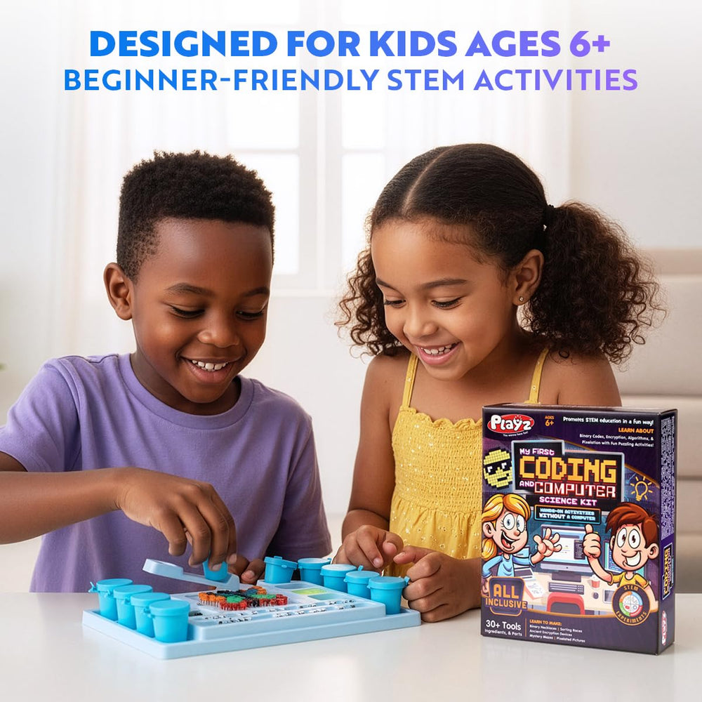 Playz kit contents include hands-on tools for STEM exploration