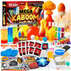 Playz Mega Kaboom balloon rocket experiment for hands-on STEM learning