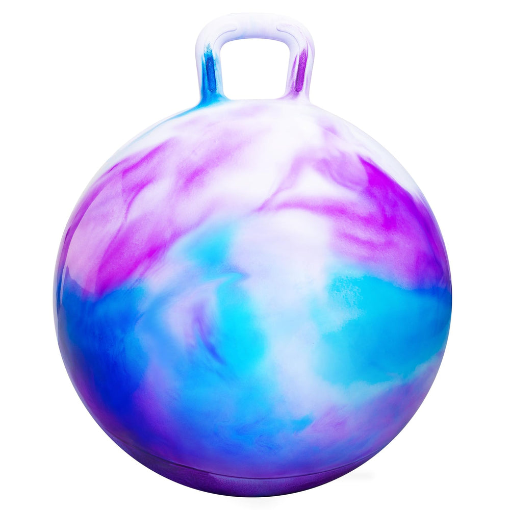 PlayZap Hopper Ball 22-inch with handle, durable bounce for active kids indoors or outdoors.