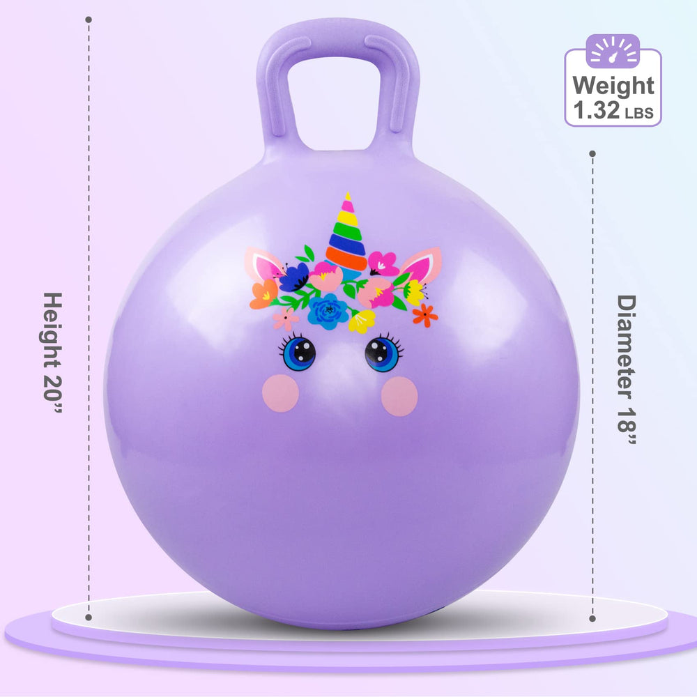PlayZap hopper ball highlights thickened material for durable, lively bouncing sessions
