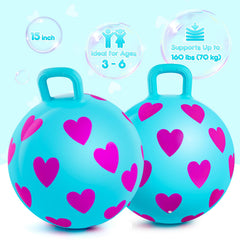 PlayZap hopper ball puncture-proof PVC for durable play.