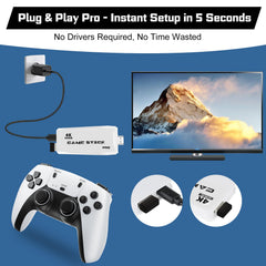Plestudent New Retro Game Console plug-and-play setup for quick play