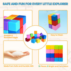 Pleykele construction play cubes invite kids to build animals and plants