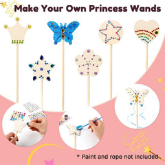 Pllieay Princess Wands Kit crafting session promotes hands-on creativity and fine motor skills