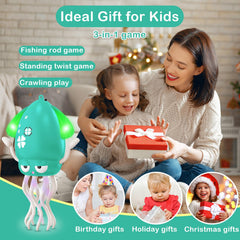 Plnmlls Colorful Octopus Toy encouraging visual tracking and play