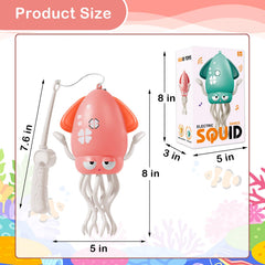 Plnmlls Dancing Octopus Toy easy-grip design supports tiny hands during exploration.