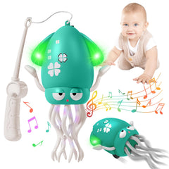 Plnmlls Dancing Octopus Toy wiggle action for motor exploration