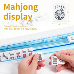 Ploomi four color racks and pushers for organized, fast tile play.