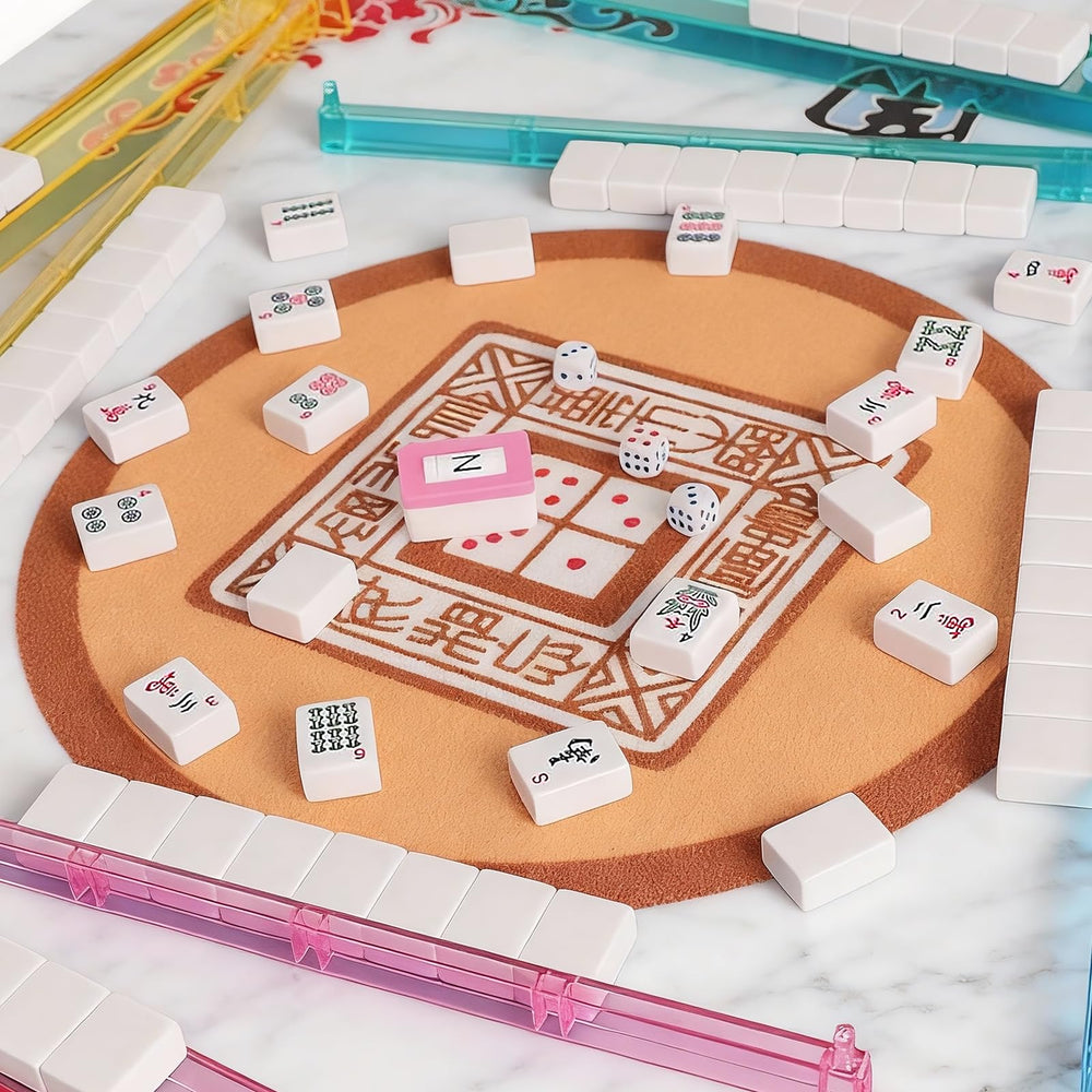 Ploomi gift-ready mahjong set ideal for beginners and experts.