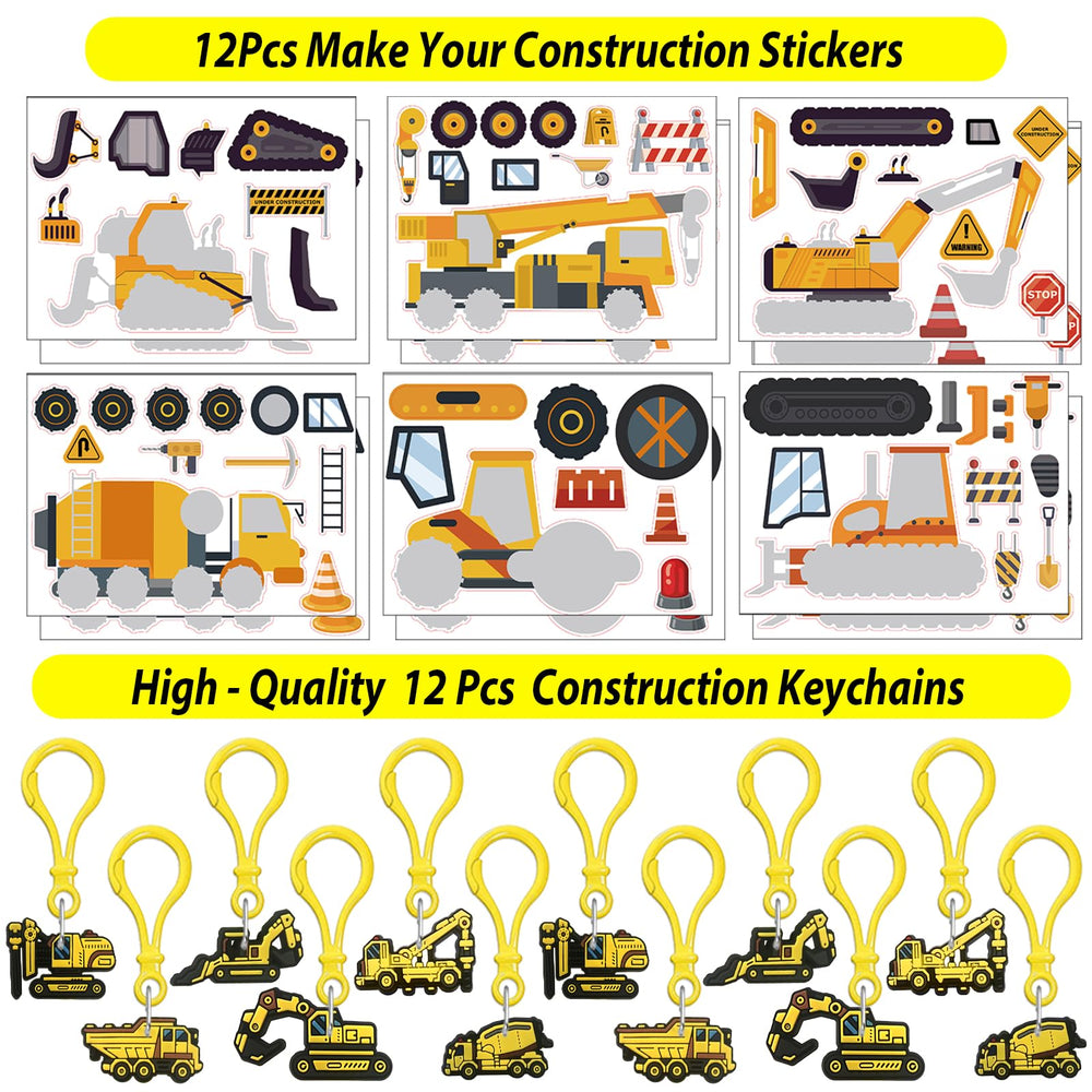 PLOUGVI construction kit Make-a-Face stickers for DIY crafts.