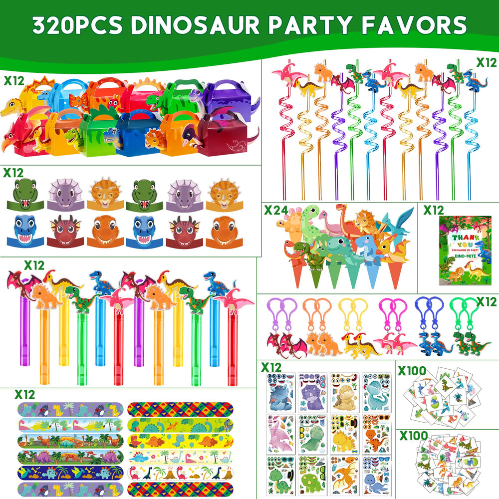 PLOUGVI dinosaur cake toppers enhance desserts with playful prehistoric charm