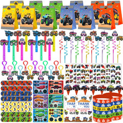 PLOUGVI truck party favors set for a memorable kids' party.