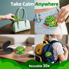 PLUMIA Picky Fidget Pad anxiety relief option offers discreet tactile focus.