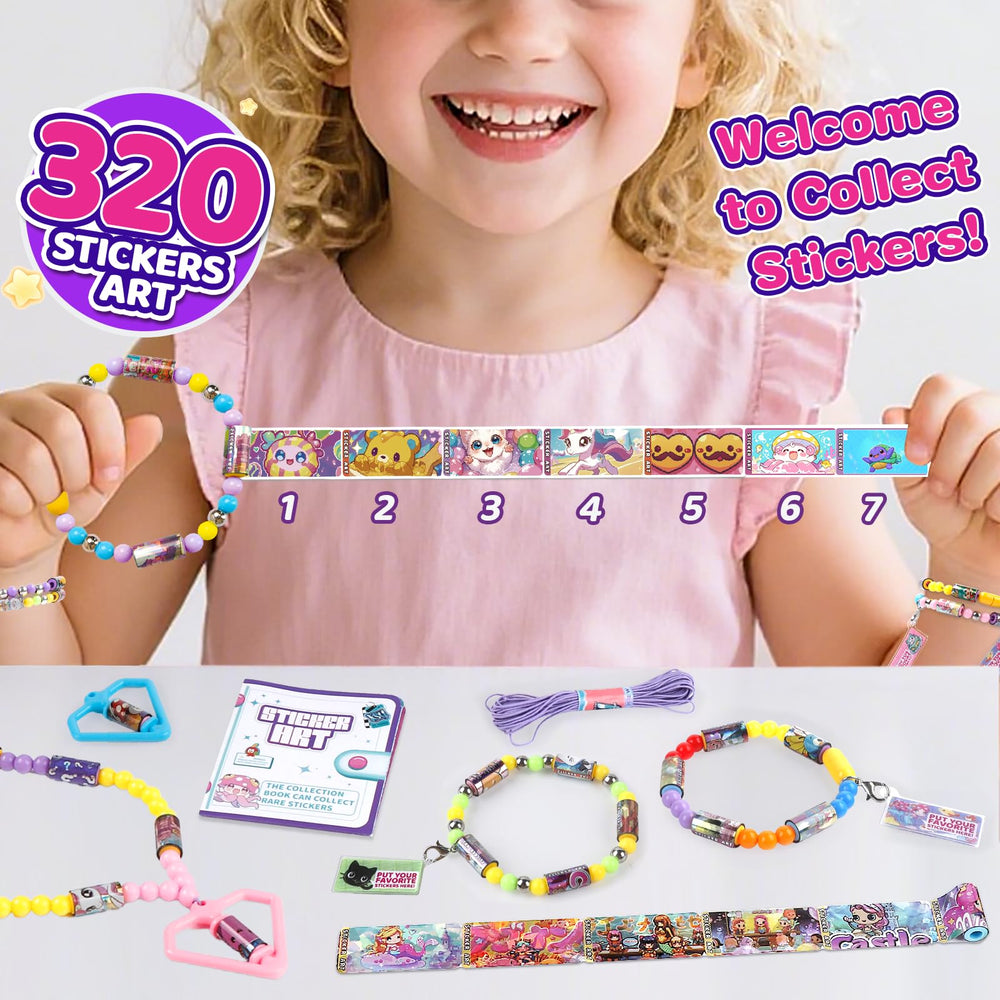 Plunack colorful beads and pendants for designing bracelets and necklaces