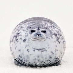 Plupiapio Seal Pillow has a huggable design for relaxing moments.