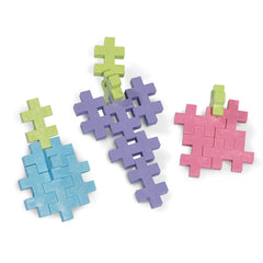 Plus Plus Big supports color recognition, sorting, and early math ideas in learning spaces.