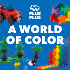 PLUS PLUS BPA-free plastic close-up emphasizing safe, durable materials