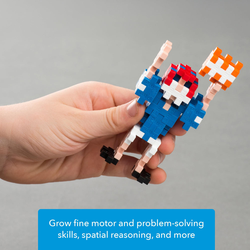 PLUS PLUS Learn to Build instruction guide helps plan your builds