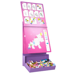 Plus Plus Puzzle by Number interlocking bricks ensure smooth connections