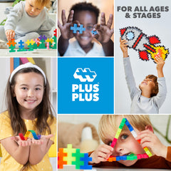 Plus Plus Puzzle by Number Rocket design sparks hands-on exploration while traveling