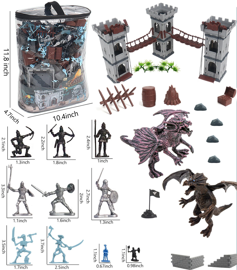 Plustopoy map and accessories for planning pretend quests and hunts