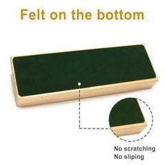 plusvivo card holder edge close shows smooth finish and debris-free interior.