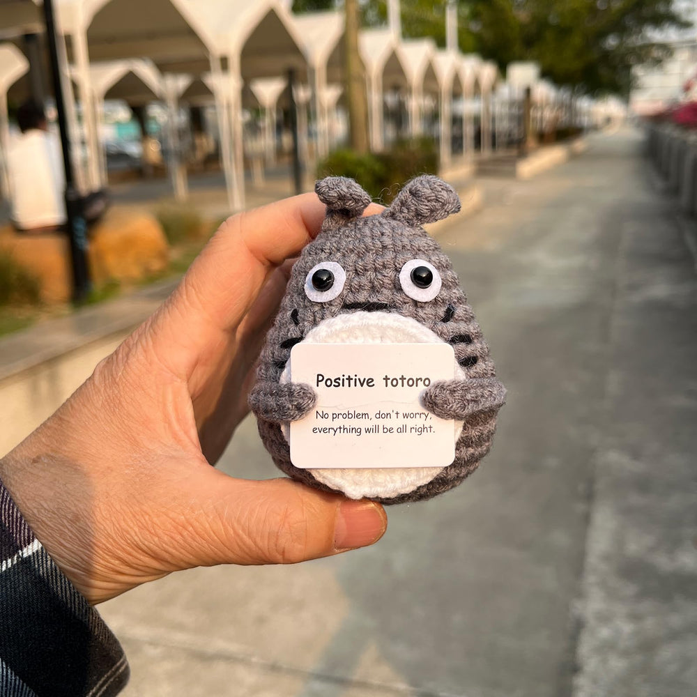 PLWalker Totoro crochet plush is a gift idea for fans of cute crafts.